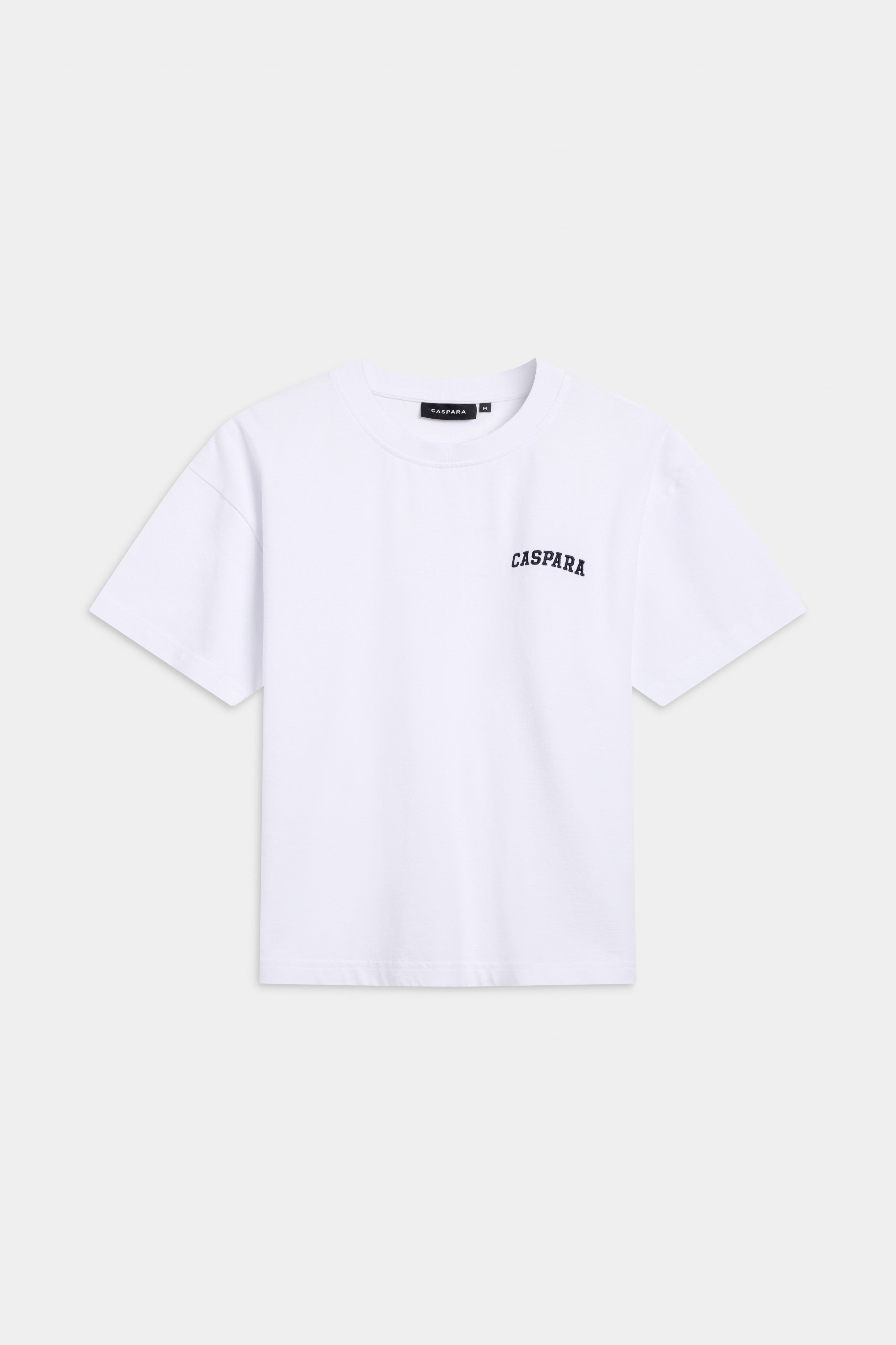 M. All-Star Embroidered Tee - White/Navy